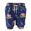 Custom Sublimation Printed Men's Beach Shorts Swim Trunks